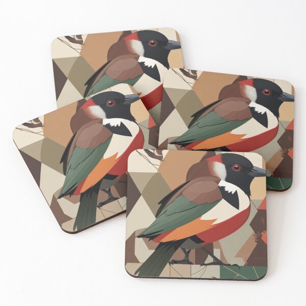Item preview, Abstract Butcherbird T-shirts designed and sold by OdinCrafts.