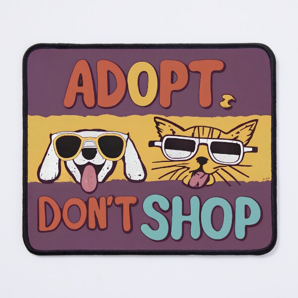Item preview, Adopt, Don't Shop designed and sold by ArtsyFusion.