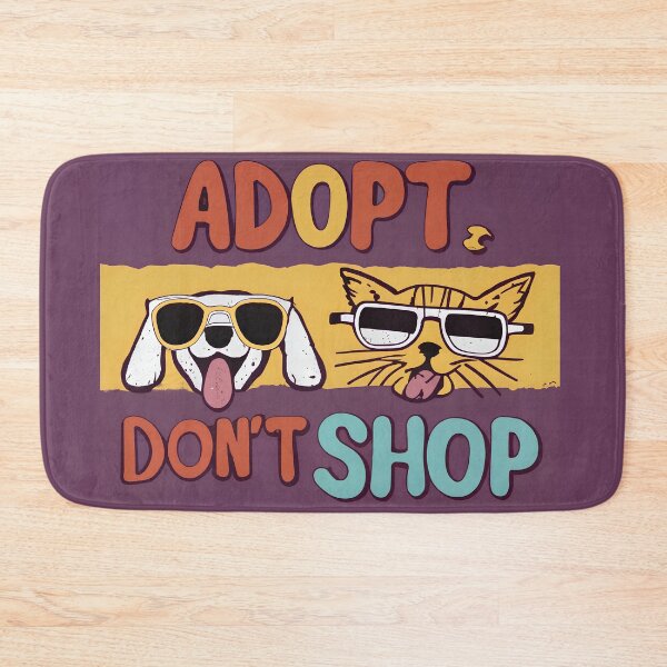 Item preview, Adopt, Don't Shop designed and sold by ArtsyFusion.