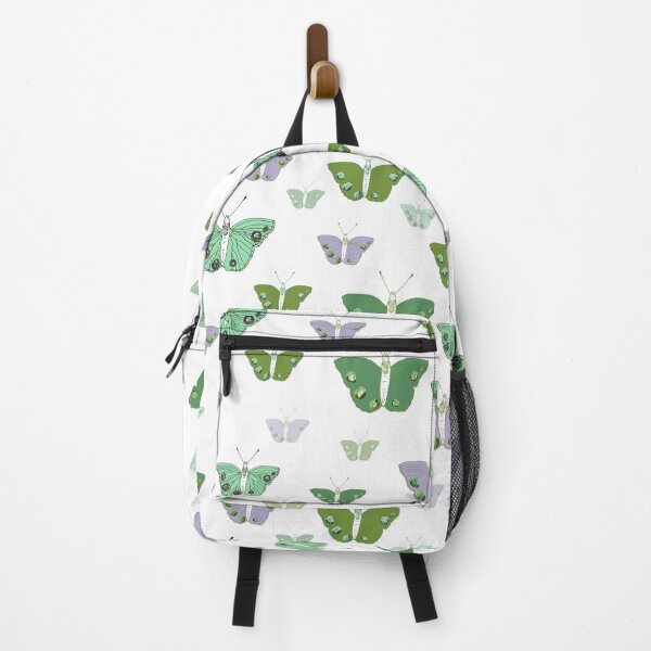 Item preview, Pretty butterflies - sage green and purple designed and sold by SerahO.