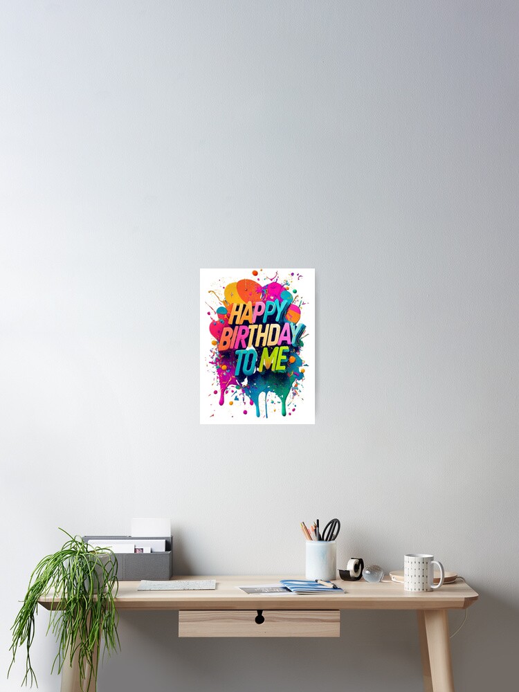 Happy Birthday To Me | Postcard