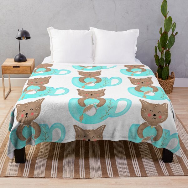 Item preview, Little cat with coffee cup. designed and sold by Onanong2531.