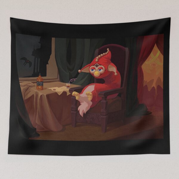 Item preview, Depressed Jester Furby designed and sold by Netoey.