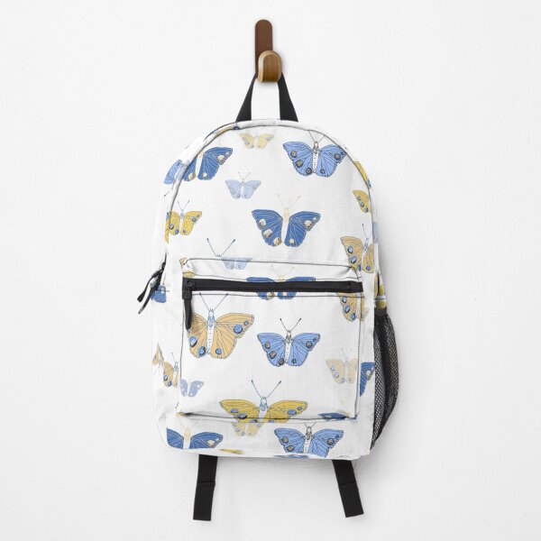 Item preview, Pretty butterflies in sunset blue designed and sold by SerahO.