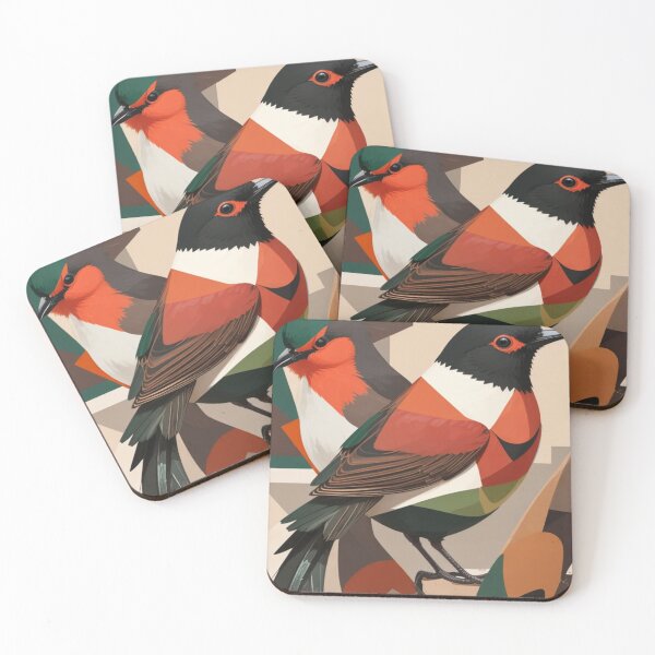 Item preview, Abstract Butcherbird T-shirts designed and sold by OdinCrafts.