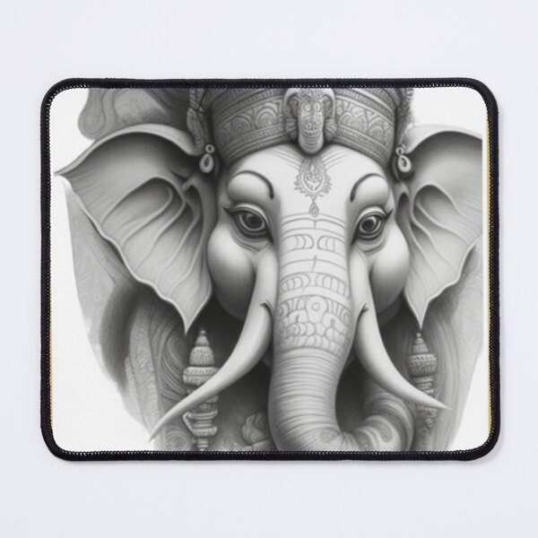 Item preview, Ganesha Devotional Art designed and sold by Ruthrasankar.