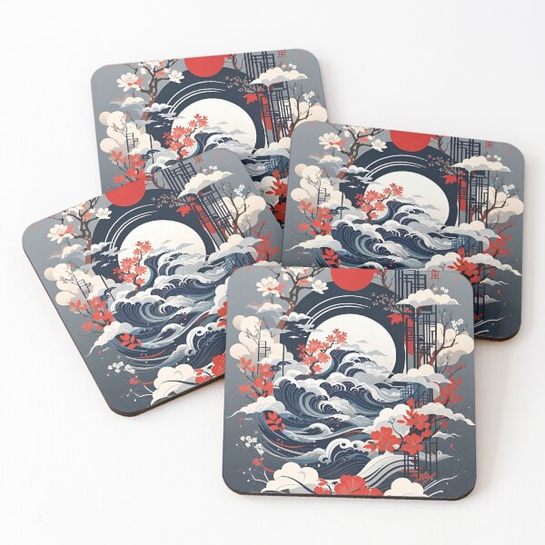 Item preview, Timeless Fusion: Modern Aesthetics Meets Classic Kanji designed and sold by irosh madushan.
