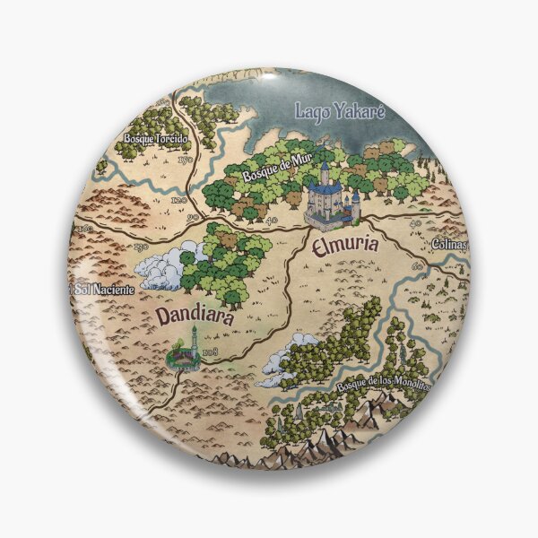 Item preview, Map of Zekainar lands designed and sold by hugegamebooks.