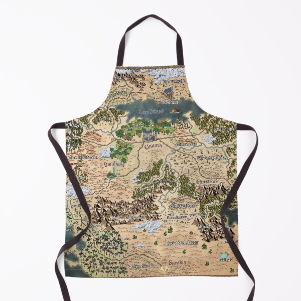 Item preview, Map of Zekainar lands designed and sold by hugegamebooks.