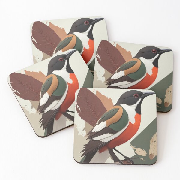 Item preview, Abstract Butcherbird T-shirts designed and sold by OdinCrafts.