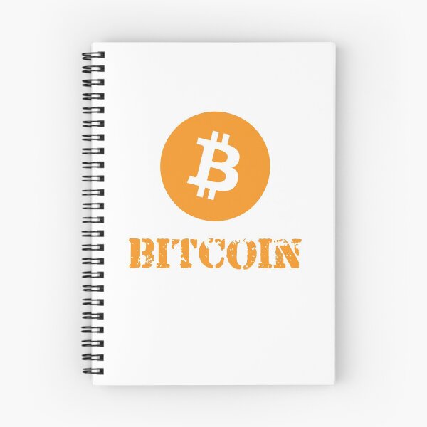 Item preview, Bitcoin Official Logo Large With Orange Word Text designed and sold by Rainwater Merch.
