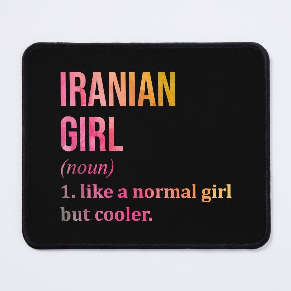 Item preview, Iranian Girl Definition Iran in Watercolor designed and sold by XCIV.