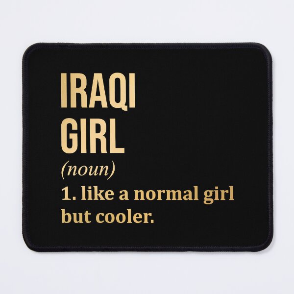 Item preview, Iraqi Girl Definition Iraq in Gold designed and sold by XCIV.