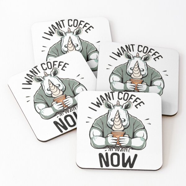 Item preview, Rhino coffe 4 colection designed and sold by luizartemove.