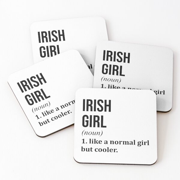 Item preview, Irish Girl Definition Ireland designed and sold by XCIV.