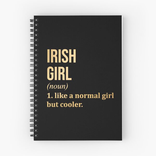 Item preview, Irish Girl Definition Ireland in Gold designed and sold by XCIV.