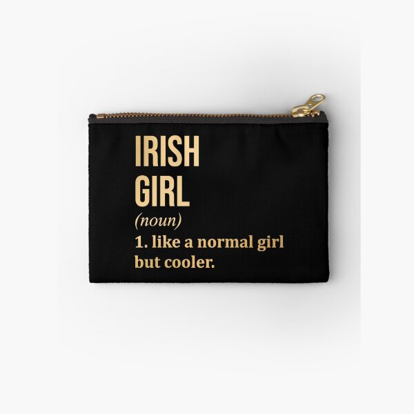 Item preview, Irish Girl Definition Ireland in Gold designed and sold by XCIV.