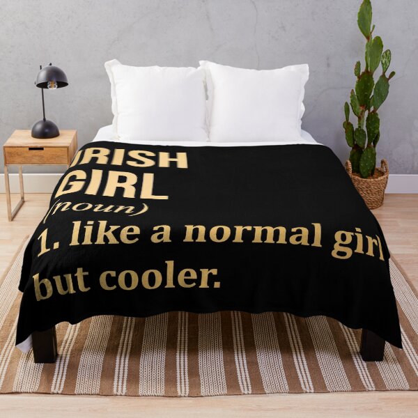 Item preview, Irish Girl Definition Ireland in Gold designed and sold by XCIV.