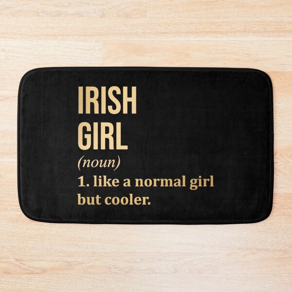 Item preview, Irish Girl Definition Ireland in Gold designed and sold by XCIV.