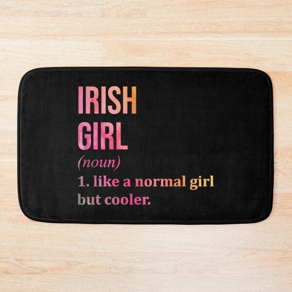 Item preview, Irish Girl Definition Ireland in Watercolor designed and sold by XCIV.