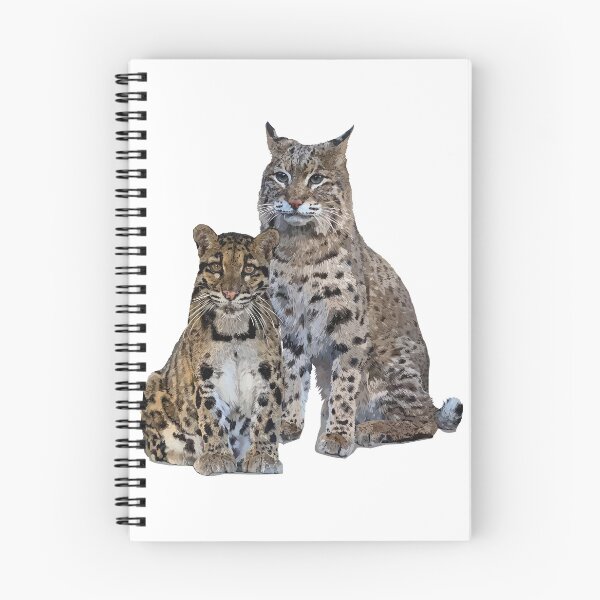 Item preview, clouded leopard and lynx designed and sold by obscurite.