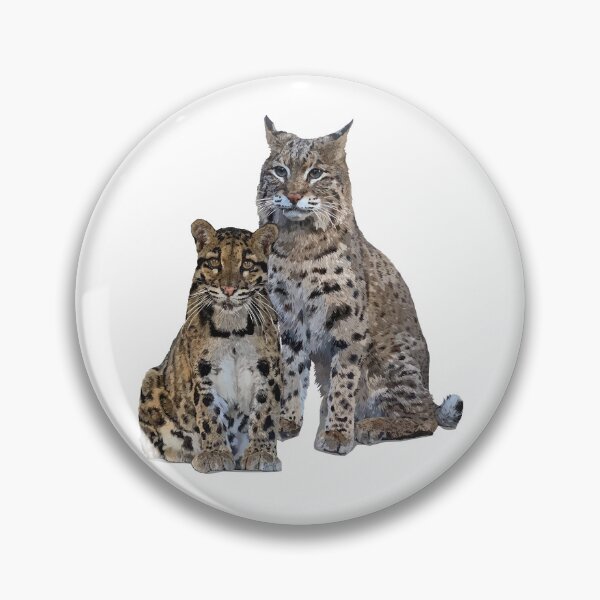 Item preview, clouded leopard and lynx designed and sold by obscurite.