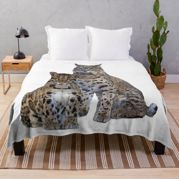 Item preview, Pantera nebulosa y lince designed and sold by obscurite.