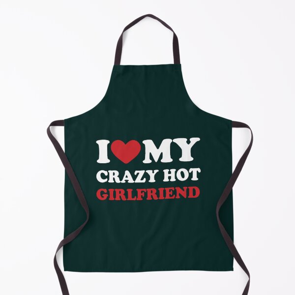 Item preview, I Love My Crazy Girlfriend, I Heart My Girlfriend Valentines Day Gift designed and sold by MaureenTillmann.