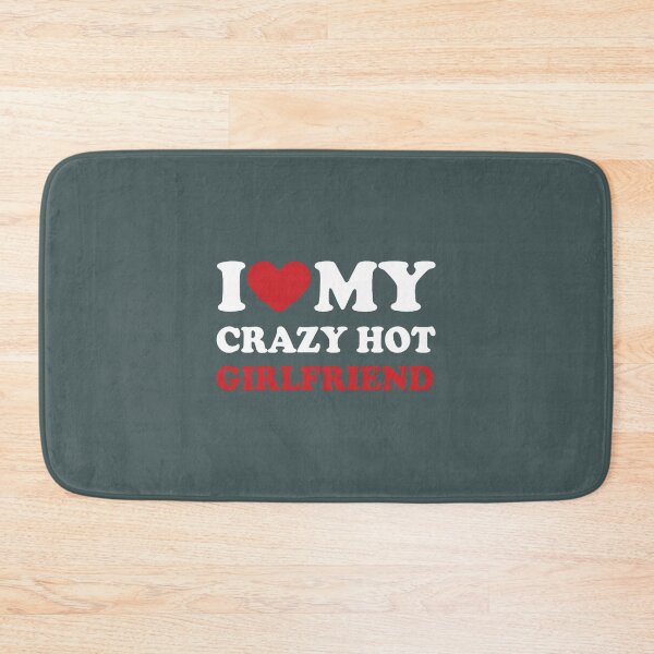 Item preview, I Love My Crazy Girlfriend, I Heart My Girlfriend Valentines Day Gift  designed and sold by MaureenTillmann.