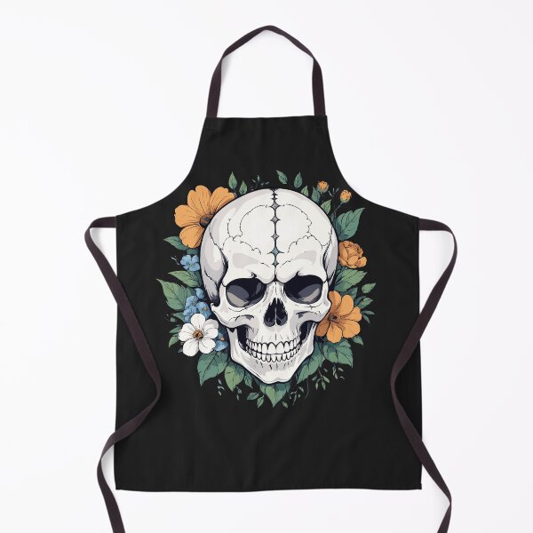 Item preview, Soft Gothic Floral Skull Art designed and sold by Cawaiico.