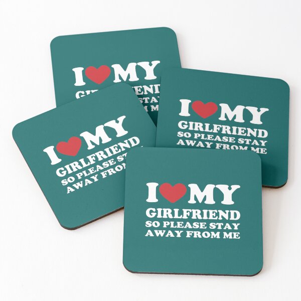 Item preview, I Love My Girlfriend, I Heart My Girlfriend Valentines Day Gift designed and sold by MaureenTillmann.