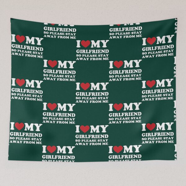 Item preview, I Love My Girlfriend, I Heart My Girlfriend Valentines Day Gift designed and sold by MaureenTillmann.