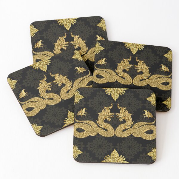 Item preview, Gold luxury Thai Traditional pattern. designed and sold by MusixT-Shirt.