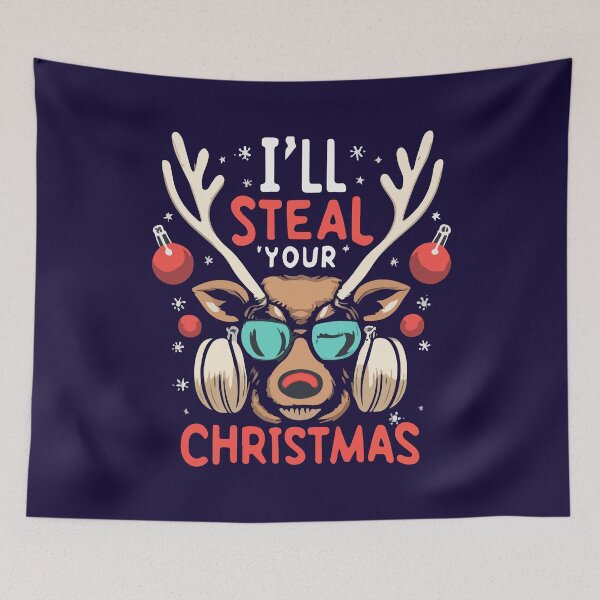 Item preview, Anti Christmas. I'll steal your Christmas designed and sold by CatCoconut-Art.