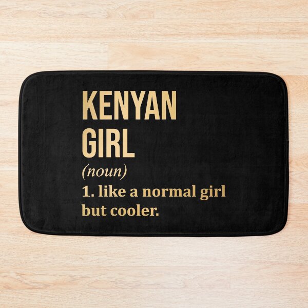 Item preview, Kenyan Girl Definition Kenya in Gold designed and sold by XCIV.