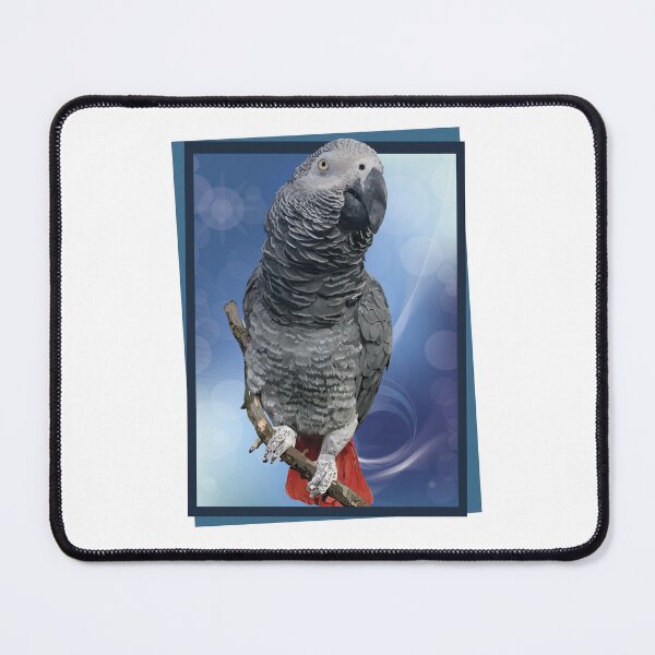 Item preview, gray parrot designed and sold by obscurite.