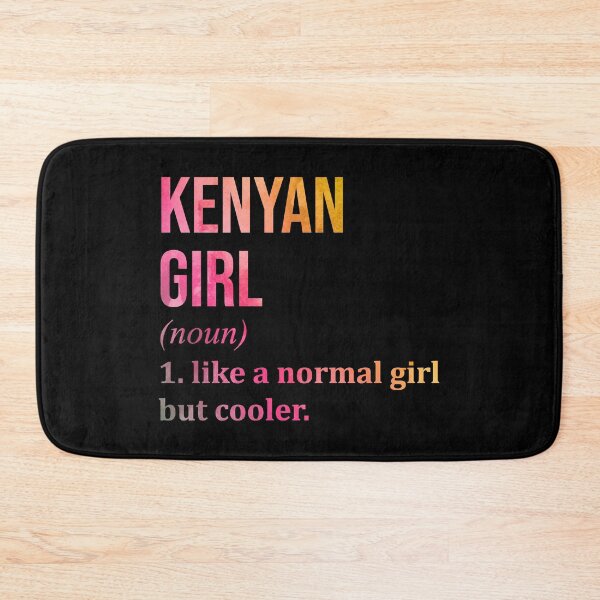 Item preview, Kenyan Girl Definition Kenya in Watercolor designed and sold by XCIV.