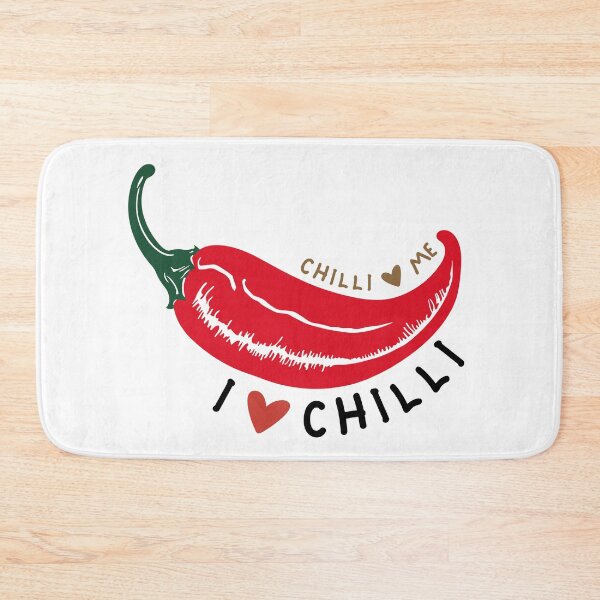 Item preview, I Love Chilli, Spicy, Funny shirt, Fun peppers retro, Chilli Lover, Hot chilli, Cute shirt designed and sold by WycWycCo.