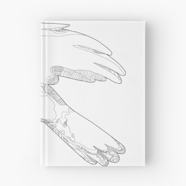 Item preview, Northern Goshawk Swooping Doodle Art designed and sold by patrimonio.