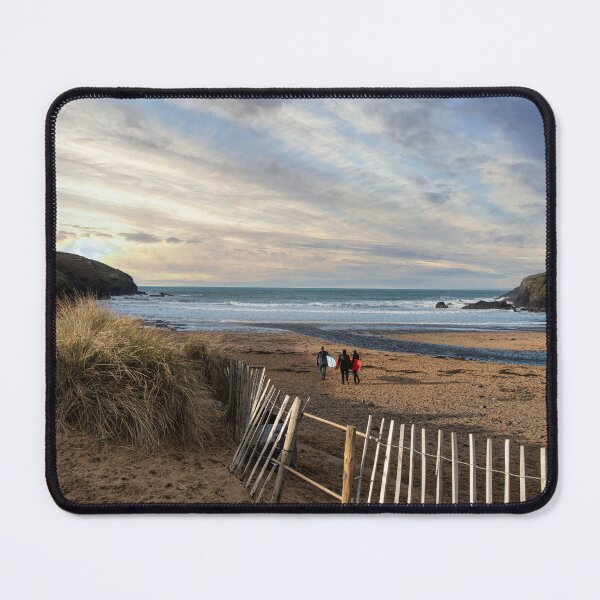 Item preview, Poldu  Cove, Cornwall sunset on a Cornish beaches designed and sold by kathleenjean.