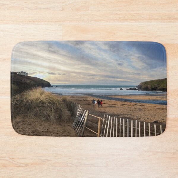 Item preview, Poldu  Cove, Cornwall sunset on a Cornish beaches designed and sold by kathleenjean.