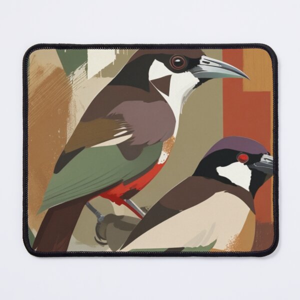 Item preview, Abstract Butcherbird T-shirts designed and sold by OdinCrafts.