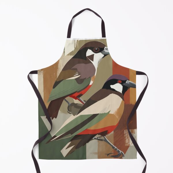 Item preview, Abstract Butcherbird T-shirts designed and sold by OdinCrafts.