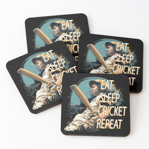 Item preview, Eat Sleep Cricket Repeat : The Player's Rhythm designed and sold by KaleidoKiosk.