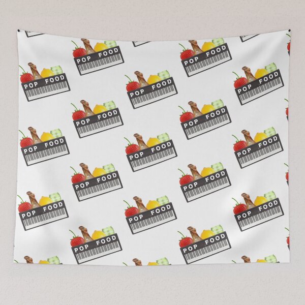 Item preview, Jack stauber pop food logo realistic album cover merch designed and sold by GuerinEarnes.