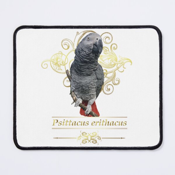 Item preview, gray parrot designed and sold by obscurite.