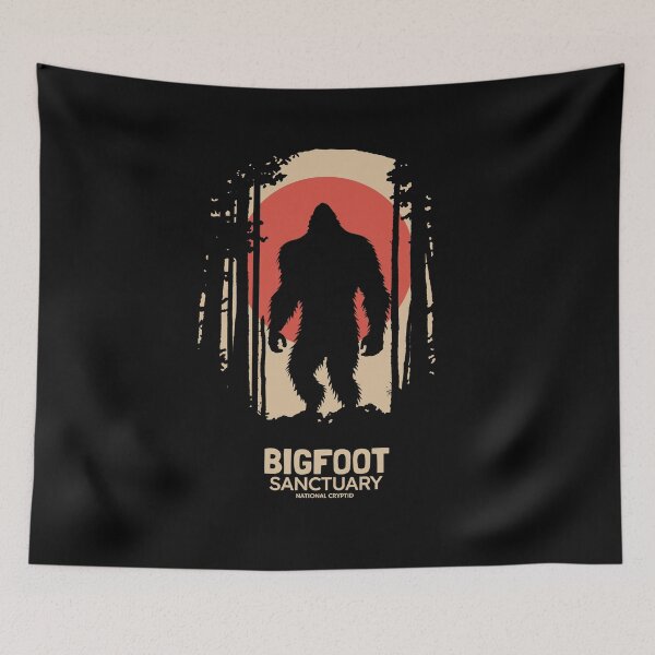 Item preview, Bigfoot Sanctuary National Cryptid designed and sold by KewaleeTee.