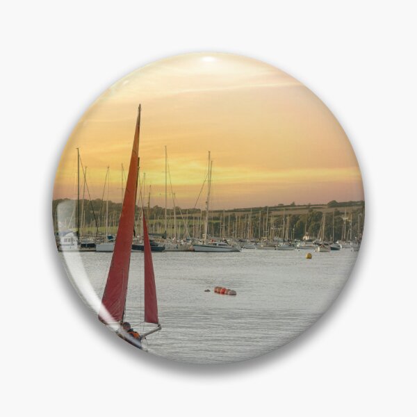 Artikelvorschau, Falmouth Cornwall, Yachthafen bei Sonnenuntergang entworfen und verkauft von kathleenjean.