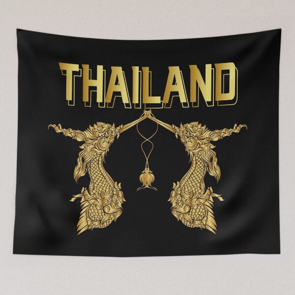Item preview, Kinnaree or Phoenix Fairy tale bird.Thai style Thailand ancient. designed and sold by MusixT-Shirt.