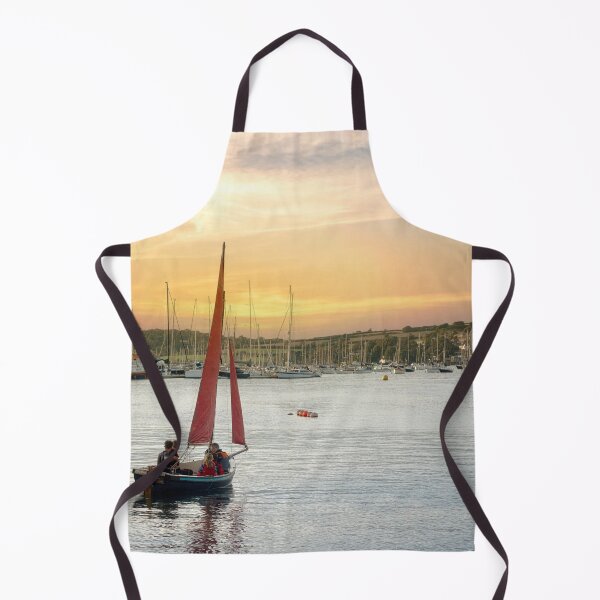 Item preview, Falmouth Cornwall, marina at sunset  designed and sold by kathleenjean.